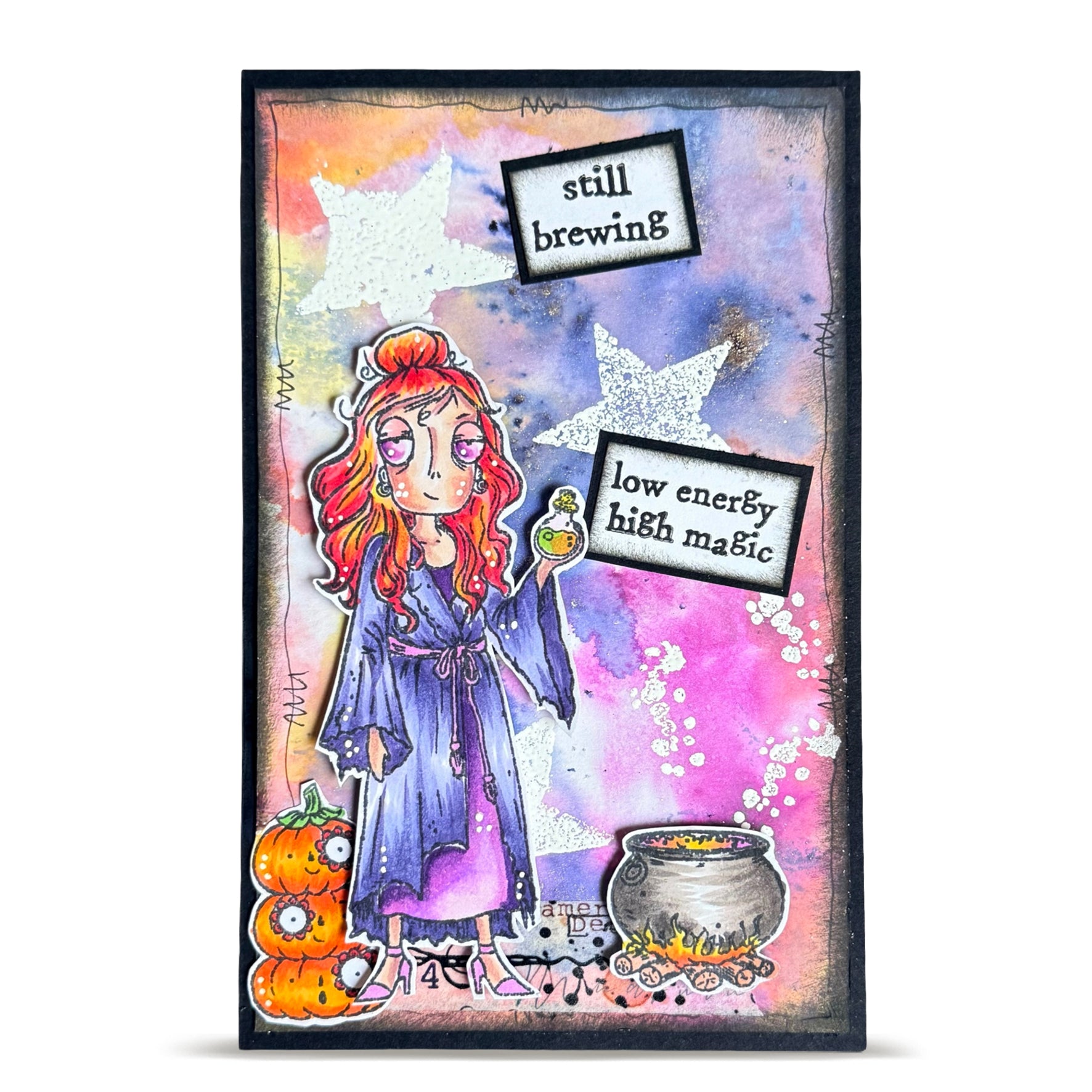 AALL and Create - A7 Stamp Sets - Halloween Bits