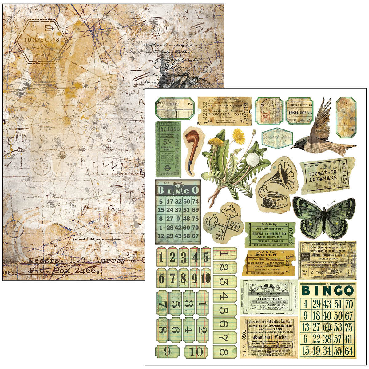 Mixed Media Book Time Capsule A4 Maxi