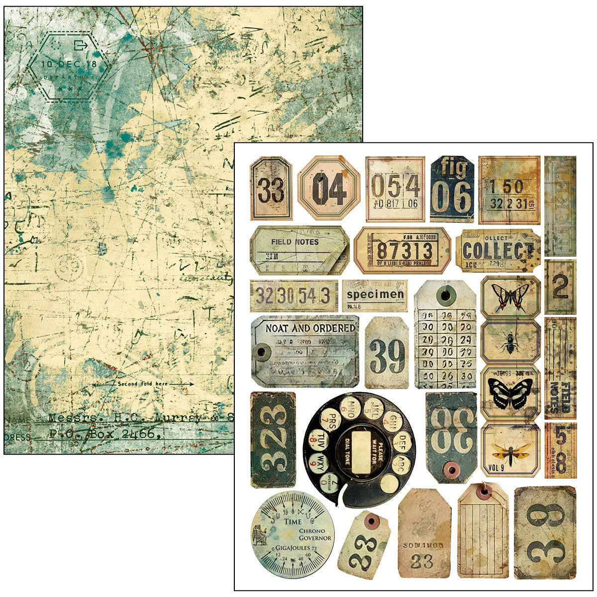 Mixed Media Book Time Capsule A4 Maxi