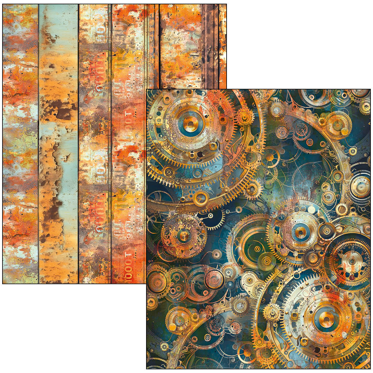 Mixed Media Book Past Time A4 Maxi