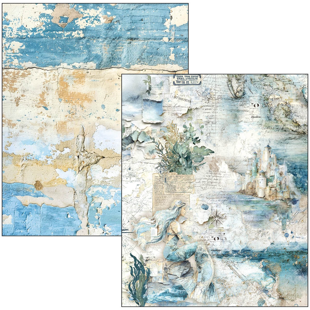 Mixed Media Book Edge of the Ocean A4 Maxi