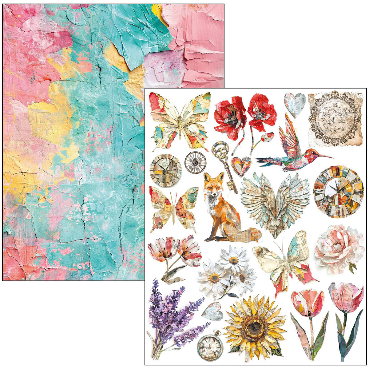 Mixed Media Book The Sound of Spring A4 Maxi