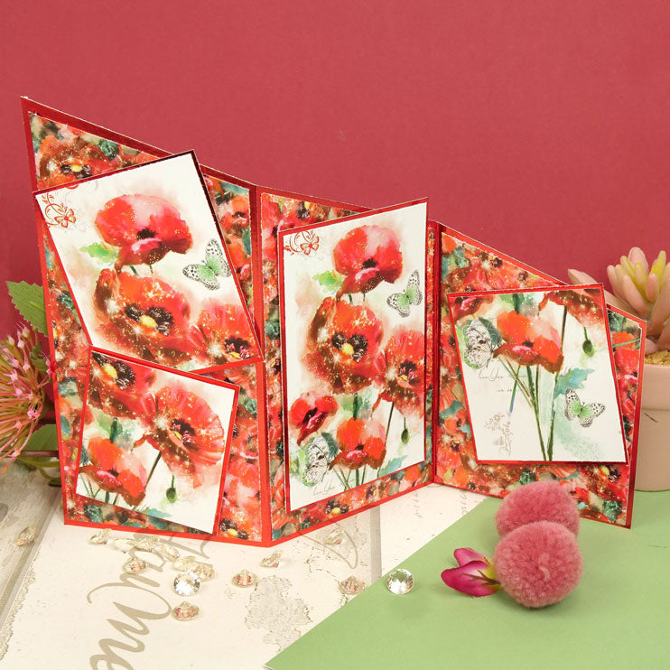 A Rainbow Of Flowers Inserts & Papers