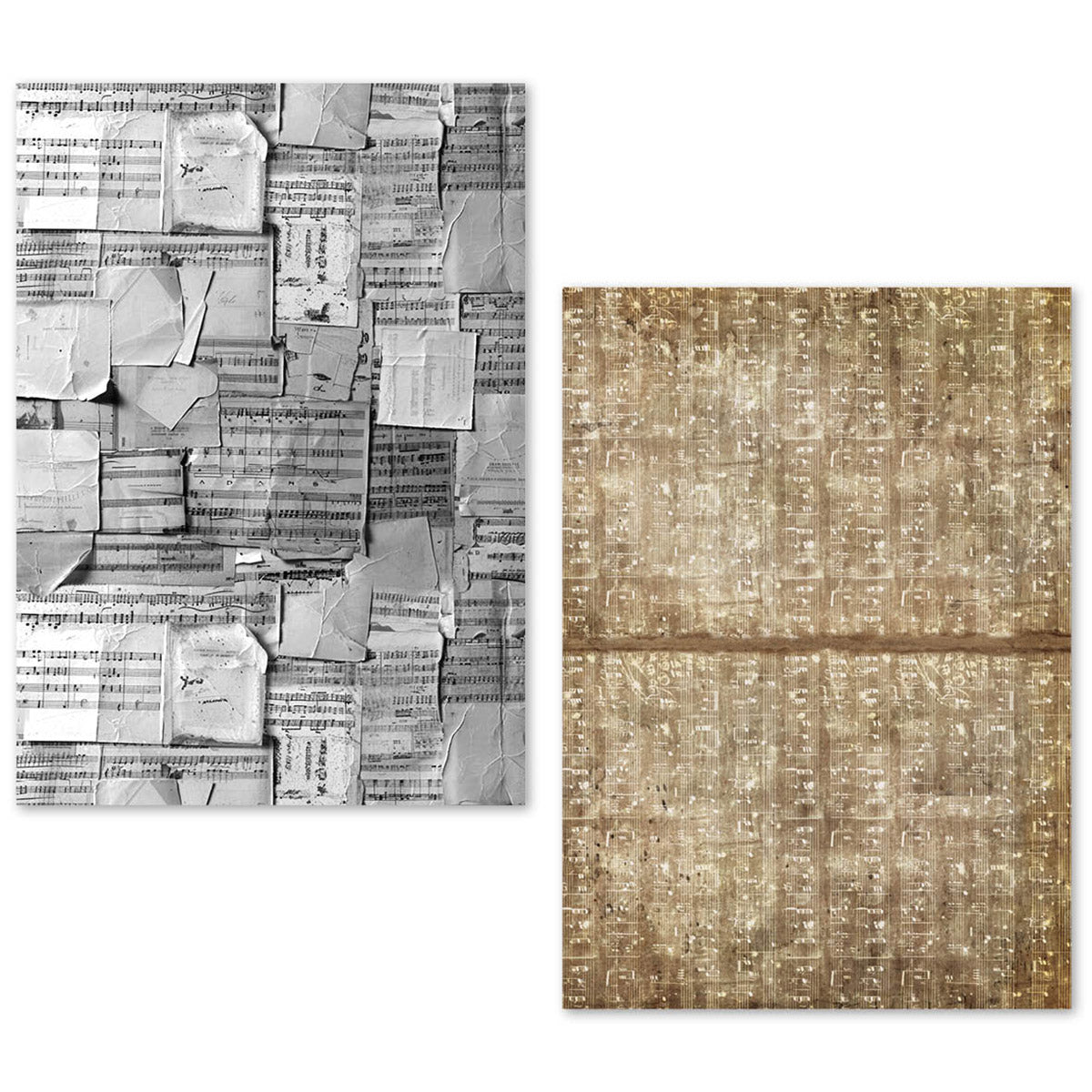 A5 Tissue Paper Set – 24 Sheets Music Sheet