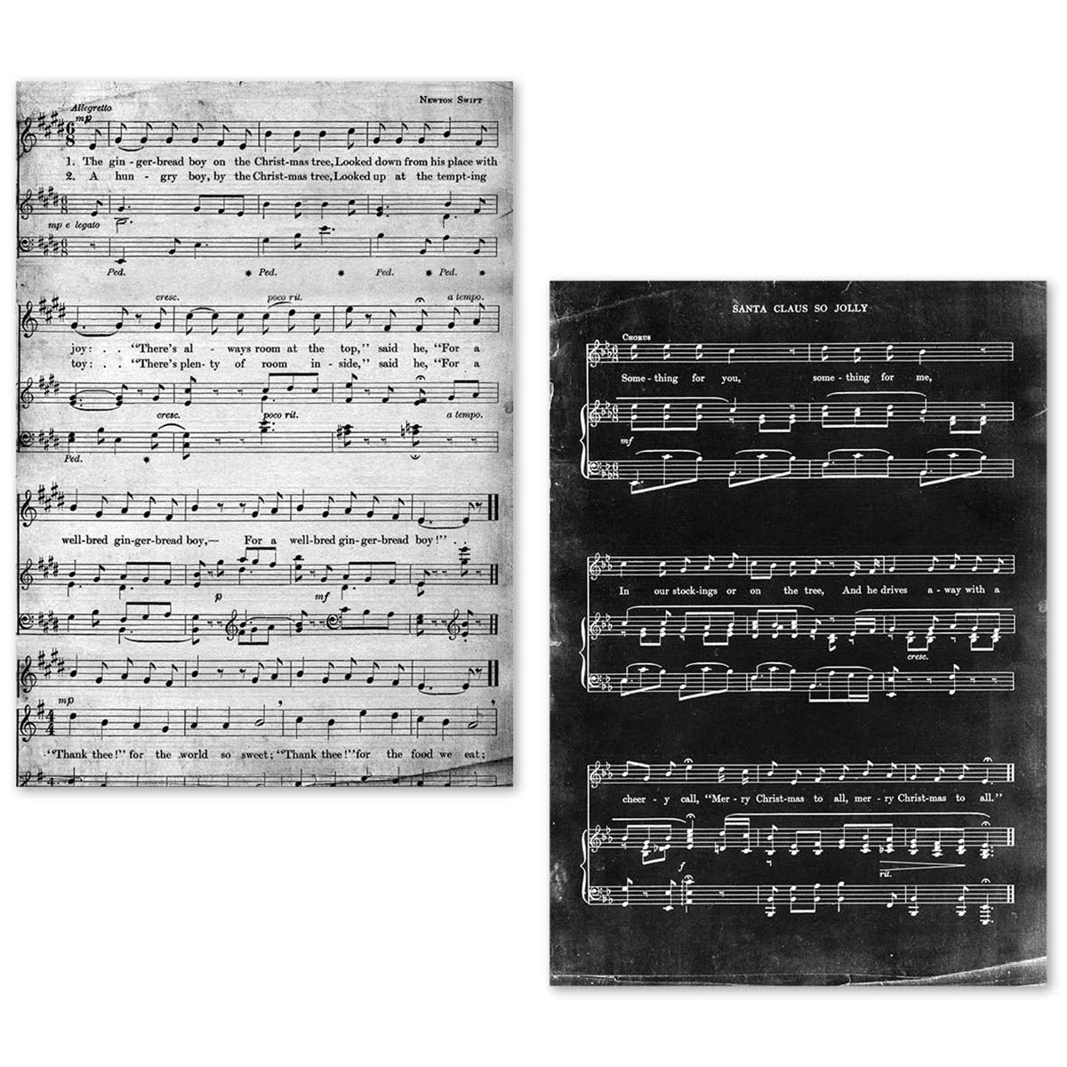 A5 Tissue Paper Set – 24 Sheets Music Sheet
