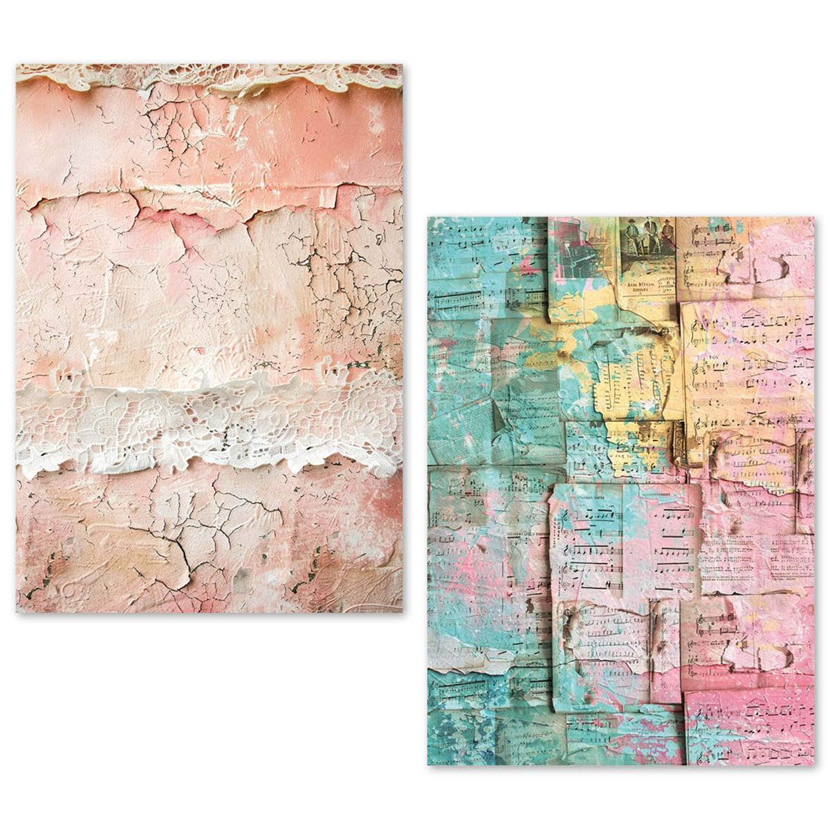 A5 Tissue Paper Set – 24 Sheets - Wild Blossom