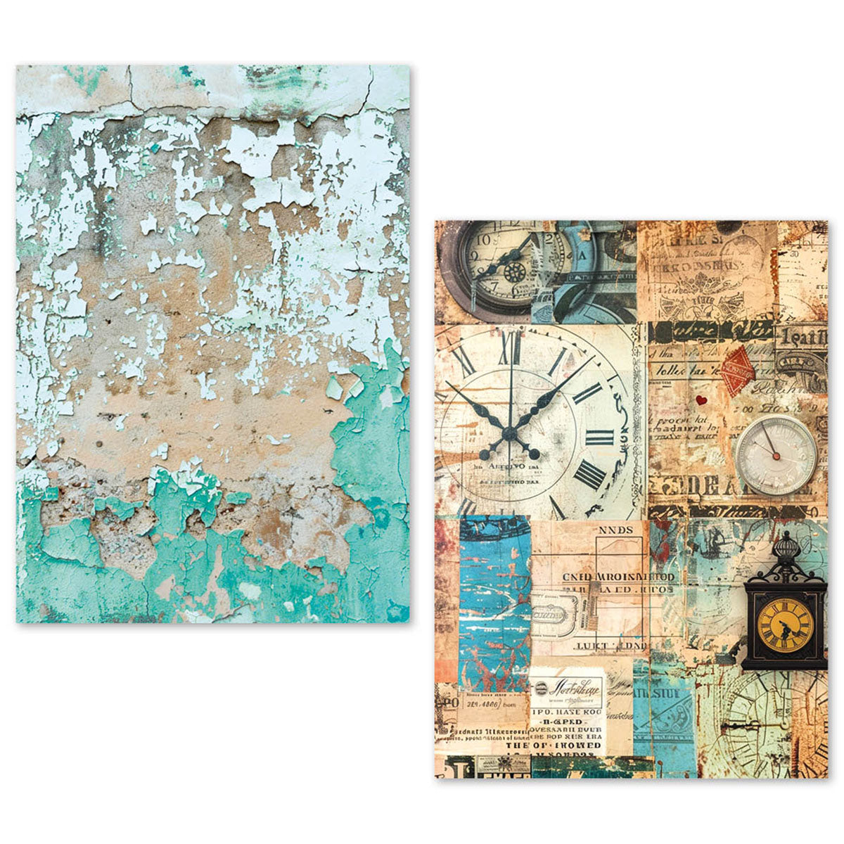 A5 Tissue Paper Set – 24 Sheets - Fragments of Time