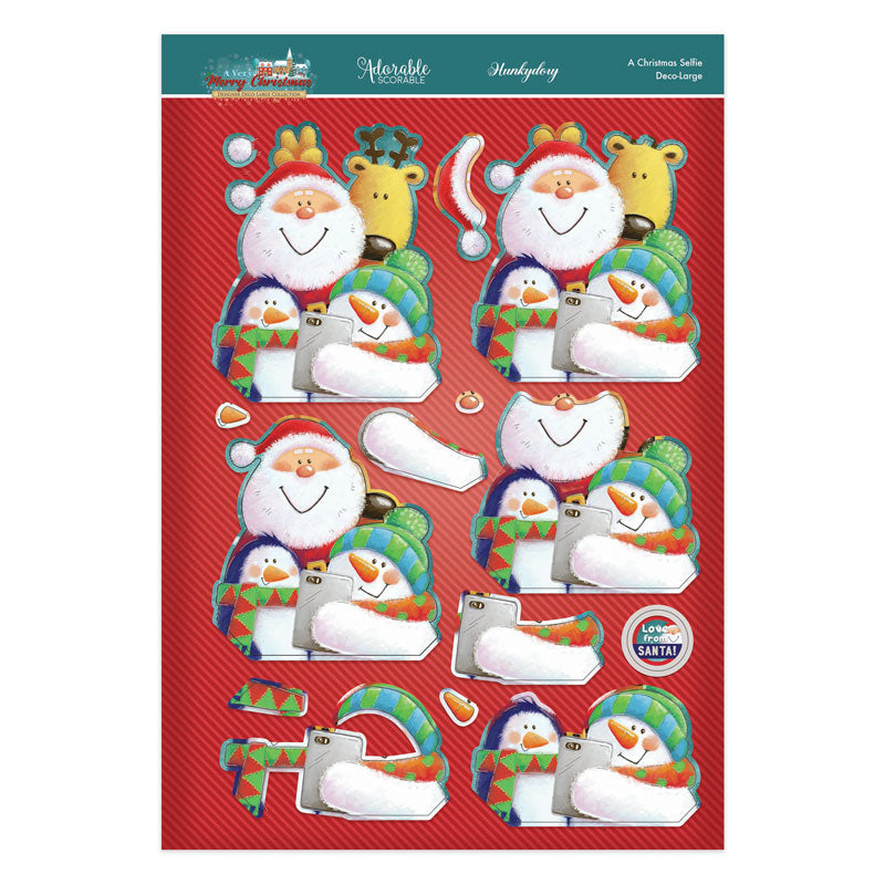 A Very Merry Christmas Deco-Large Set - A Christmas Selfie