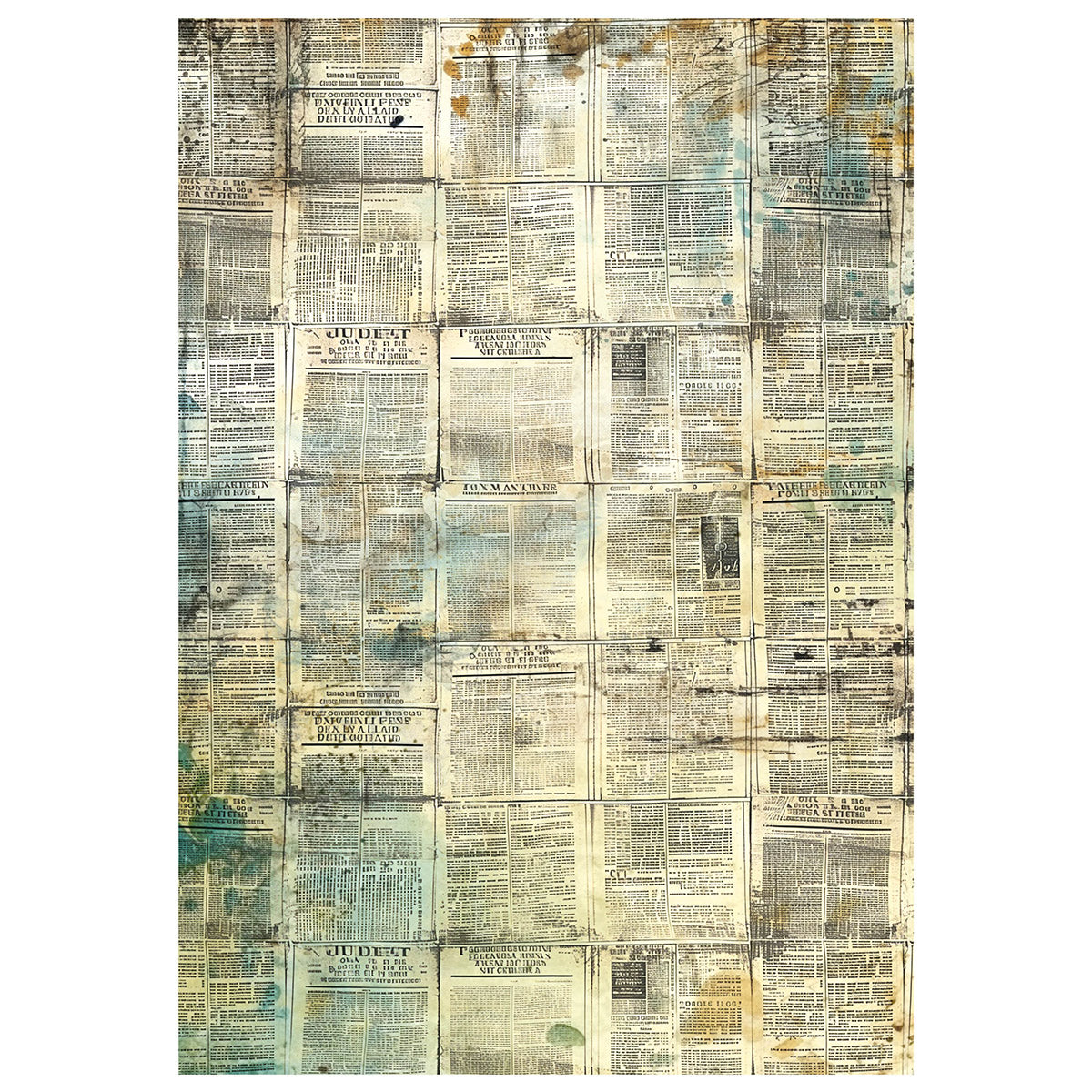 Mixed Media Rice Paper A4 Set 4/Pkg Time Capsule