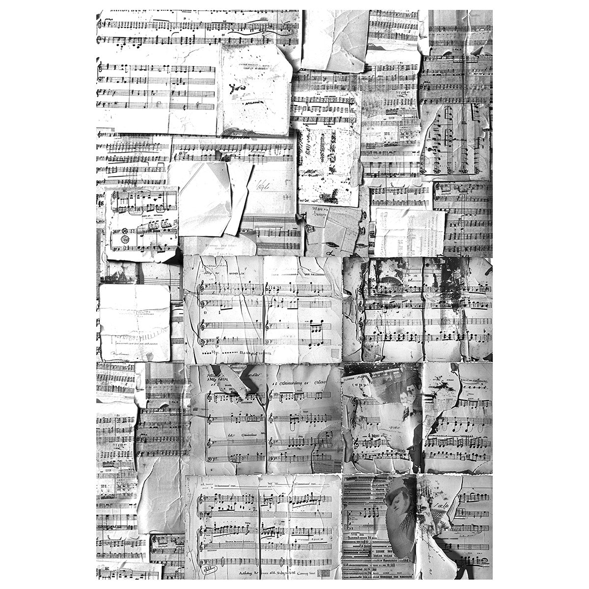 Mixed Media Rice Paper A4 Set 4/Pkg Meaningful Memories