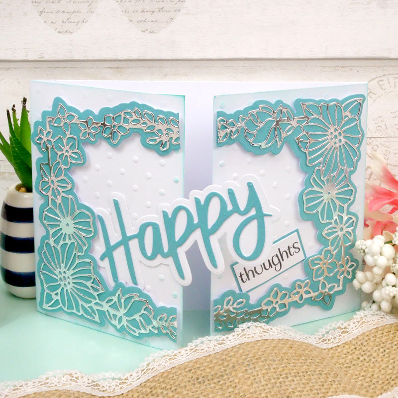 Moonstone Dies - Framed with Garden Flowers