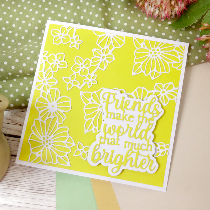 Moonstone Dies - Framed with Garden Flowers