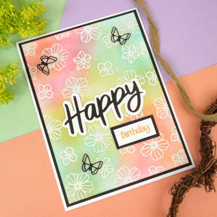 Moonstone Dies - Framed with Fabulous Foliage