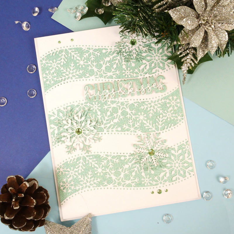 Moonstone Dies - Pretty Snowflake Panels