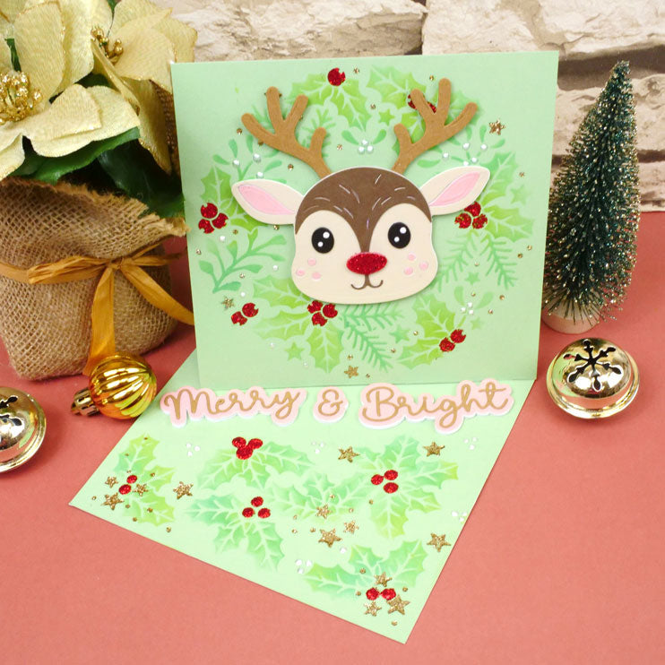 Moonstone Dies - Layering Reindeer