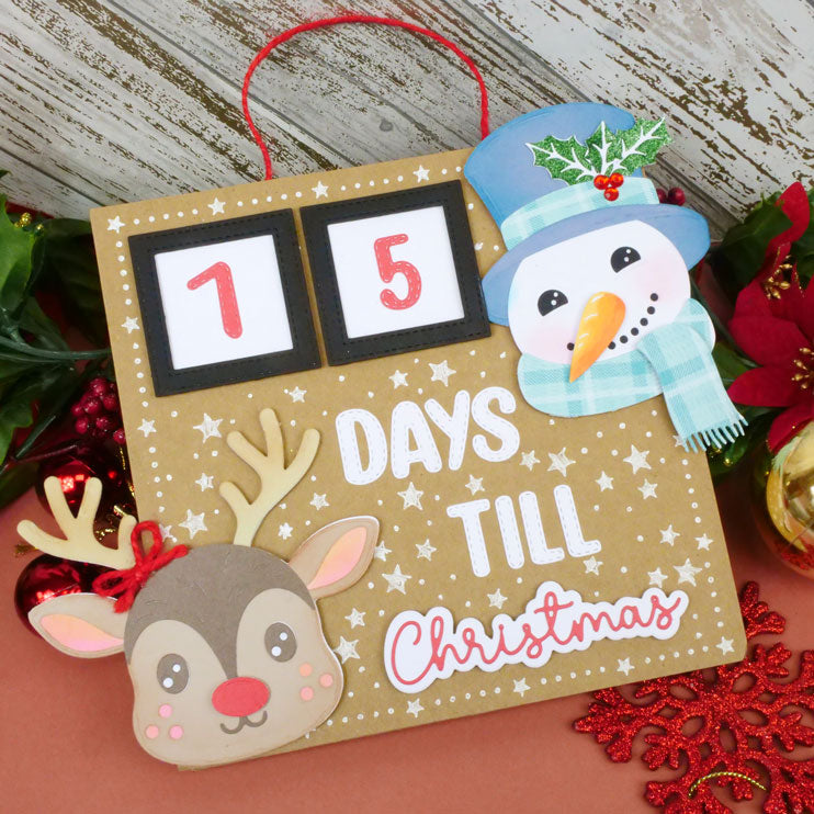 Moonstone Dies - Layering Snowman