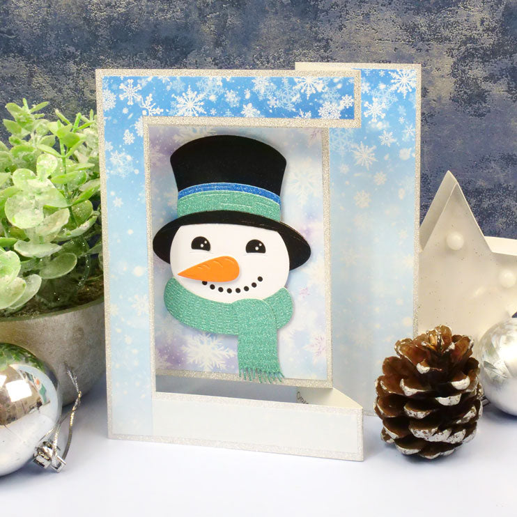Moonstone Dies - Layering Snowman