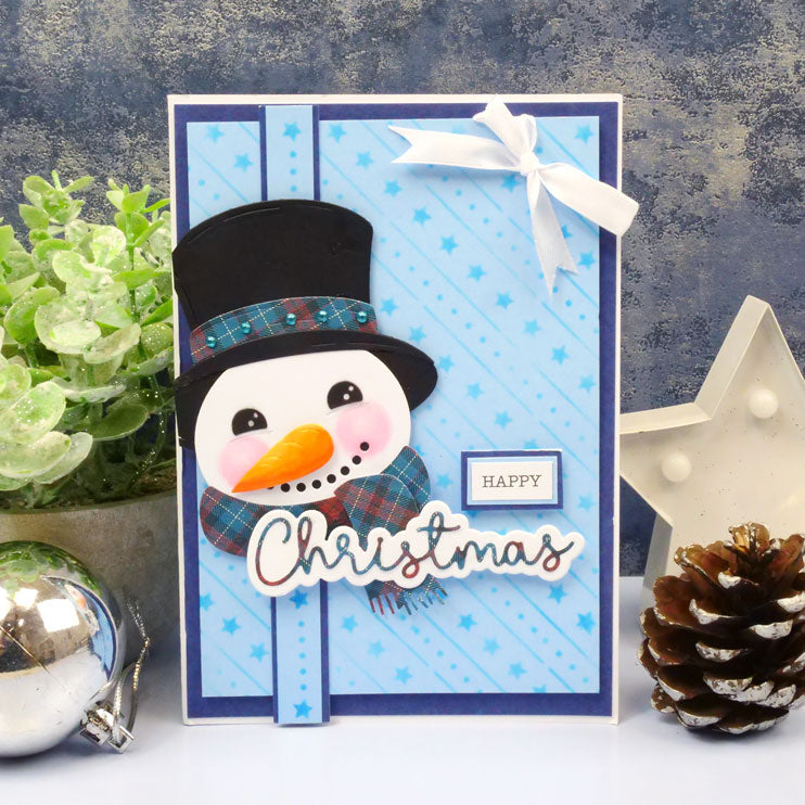 Moonstone Dies - Layering Snowman