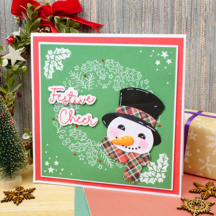 Moonstone Dies - Layering Snowman