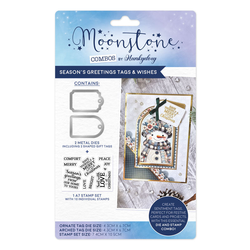 Moonstone Combos - Season's Greetings Tags & Wishes