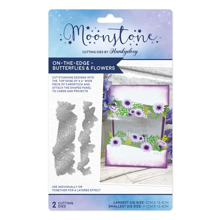 Moonstone Dies - On-the-Edge - Butterflies & Flowers