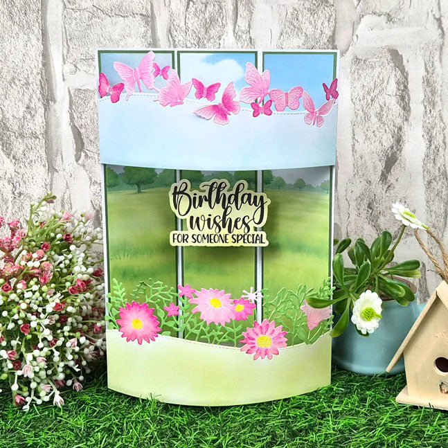 Moonstone Dies - On-the-Edge - Butterflies & Flowers