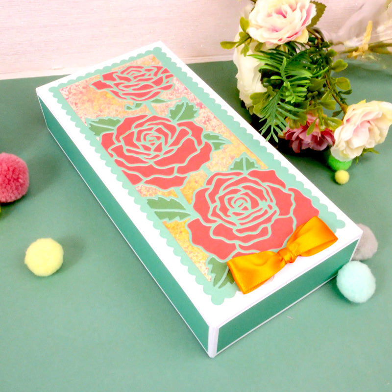 Moonstone Dies - DL Floral Panels - Roses