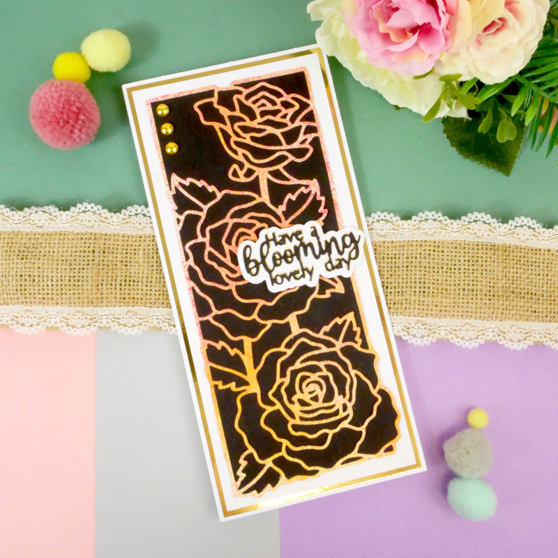 Moonstone Dies - DL Floral Panels - Roses