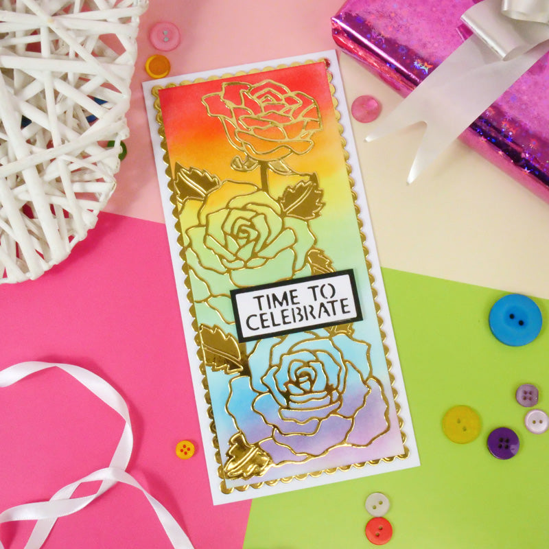 Moonstone Dies - DL Floral Panels - Roses