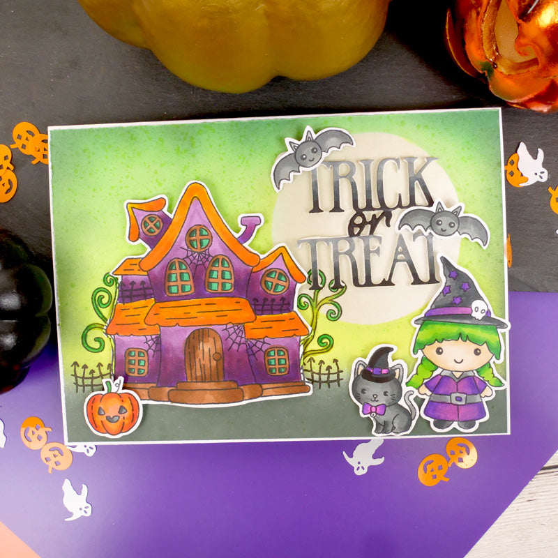 For The Love Of Stamps - Trick Or Treat Friends