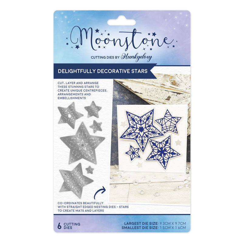 Moonstone Dies - Delightfully Decorative Stars