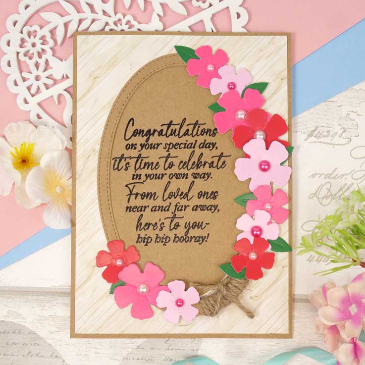 Moonstone Dies - Simply Elegant Flowers & Leaves