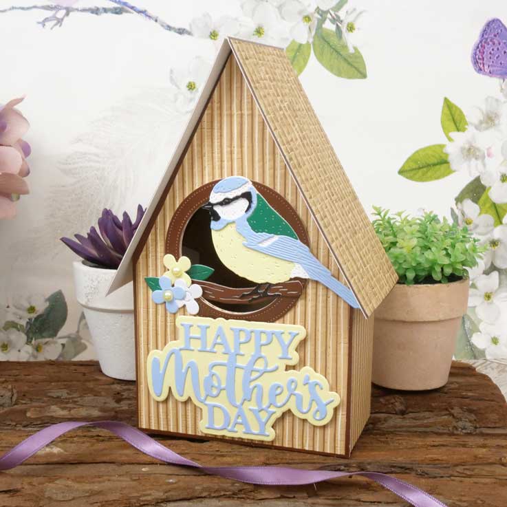 Moonstone Dies - Layering Blue Tit