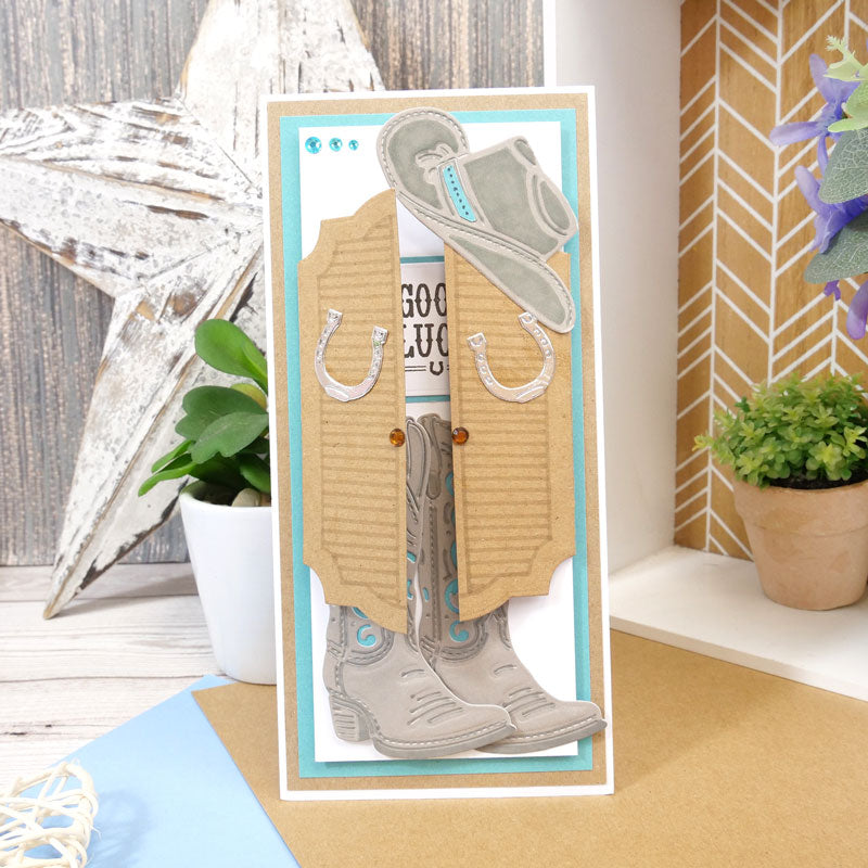 Moonstone Dies - Sheriff's Hat & Boot