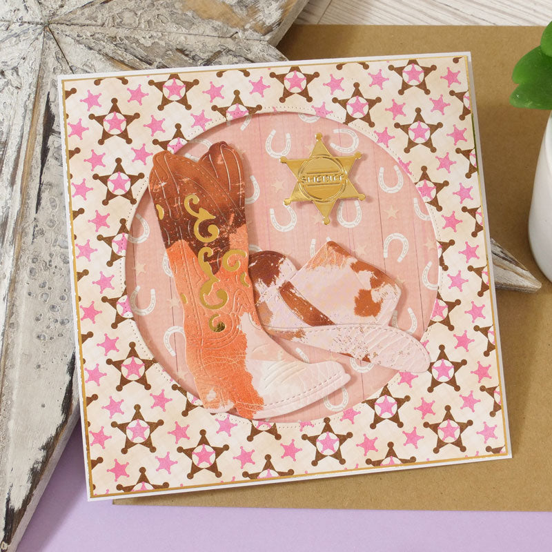 Moonstone Dies - Sheriff's Hat & Boot