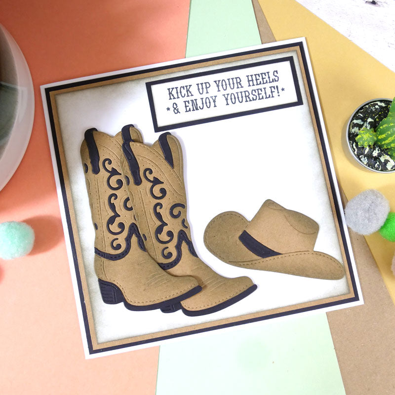 Moonstone Dies - Sheriff's Hat & Boot