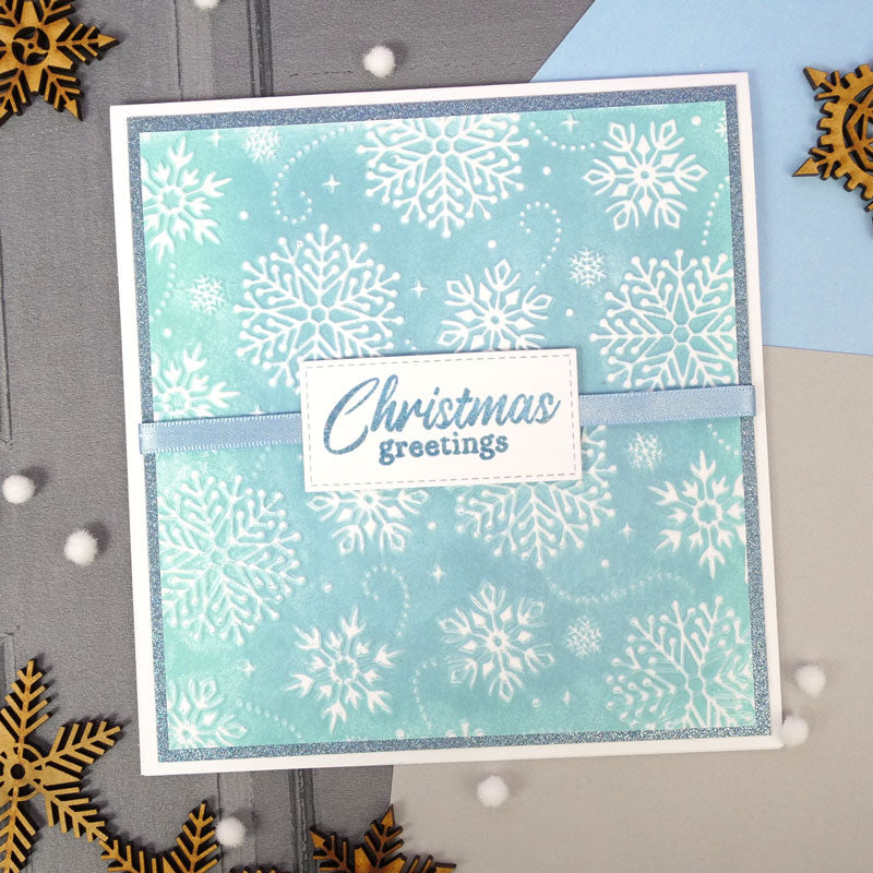 Moonstone Embossing Folders - Snowflakes & Sparkle