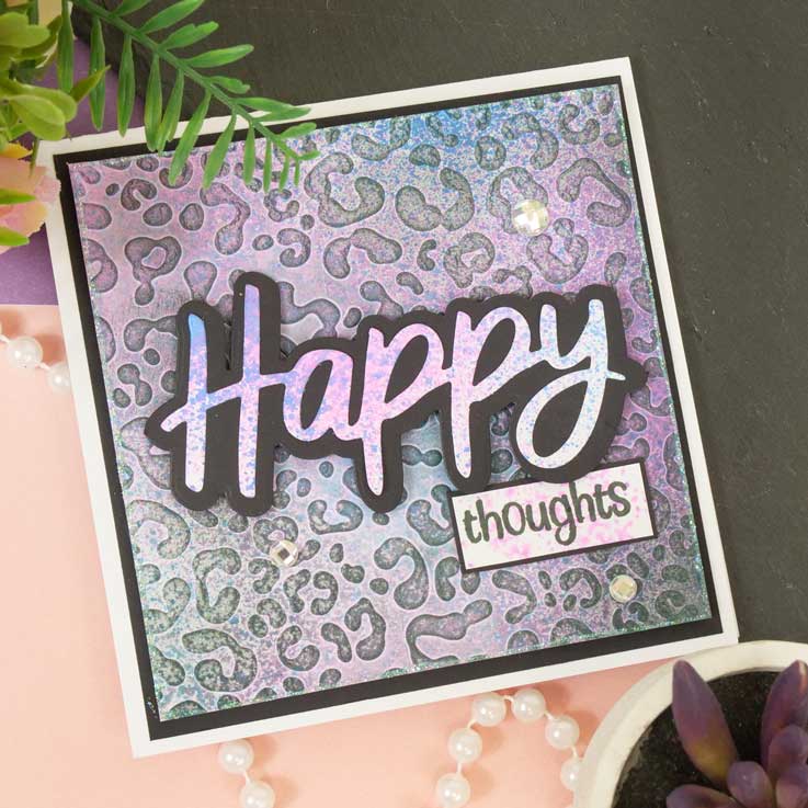 Moonstone Embossing Folders - Leopard Print