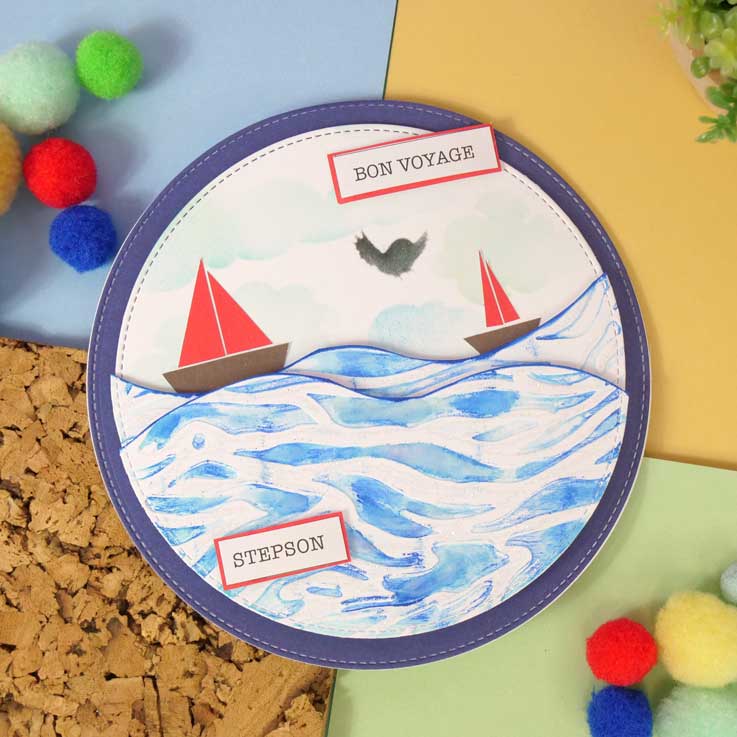 Moonstone Embossing Folders - Tiger Stripes