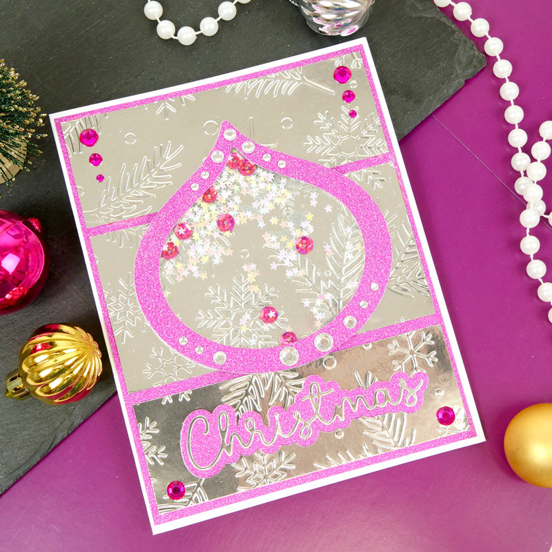 Moonstone Embossing Folders - Snowy Foliage