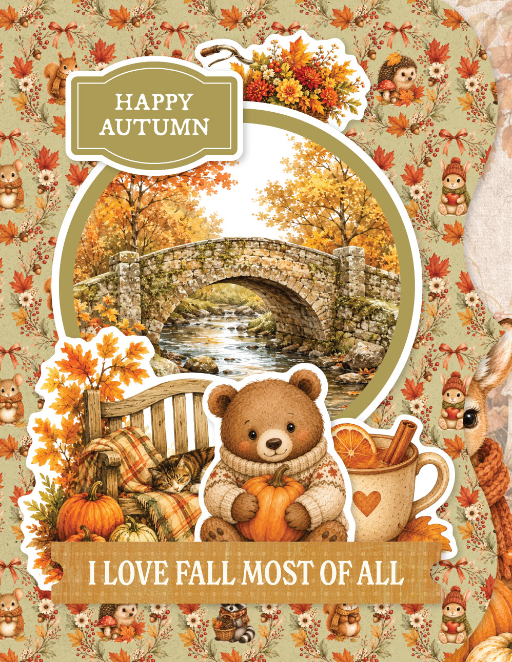 Maplewood Cottage 8.5x11" Mini Folio Kit 37366