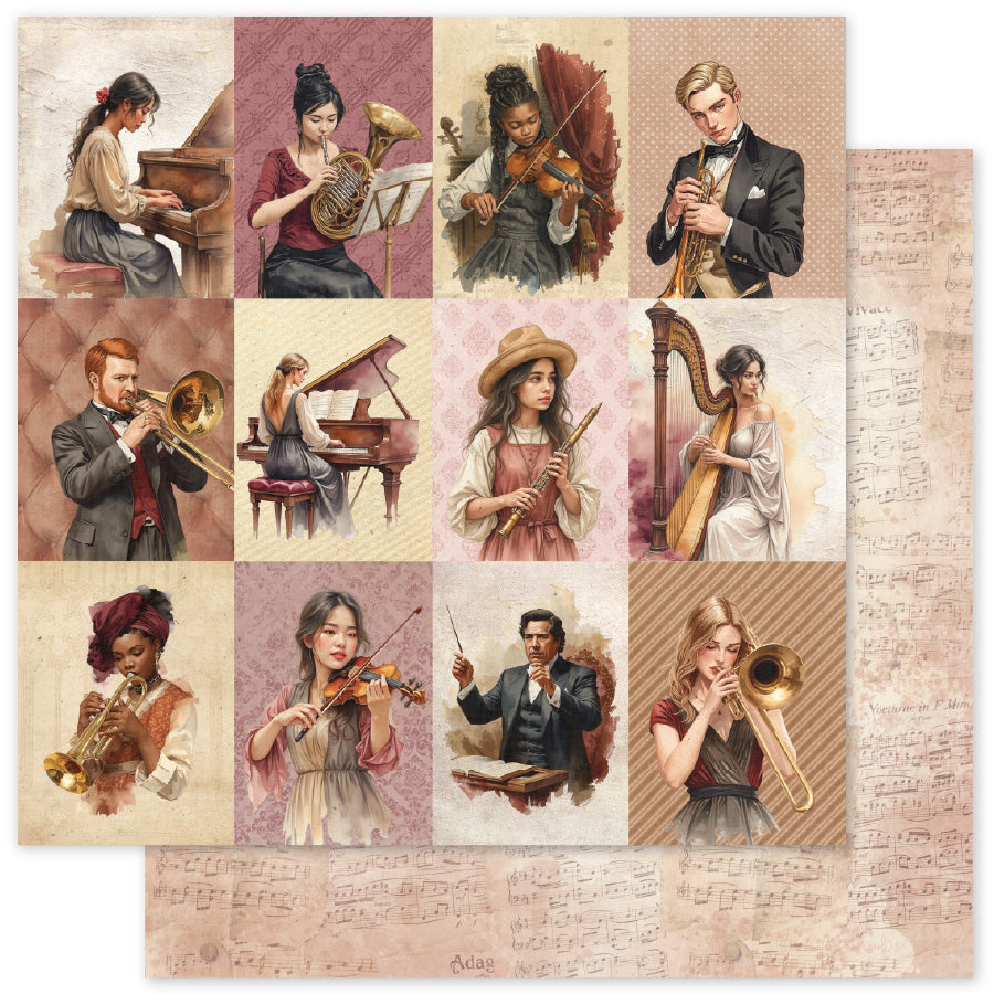 Melody & Memories Basics 6x6 Paper Collection 37408