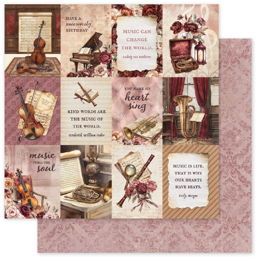 Melody & Memories 12x12 Paper Collection 37378
