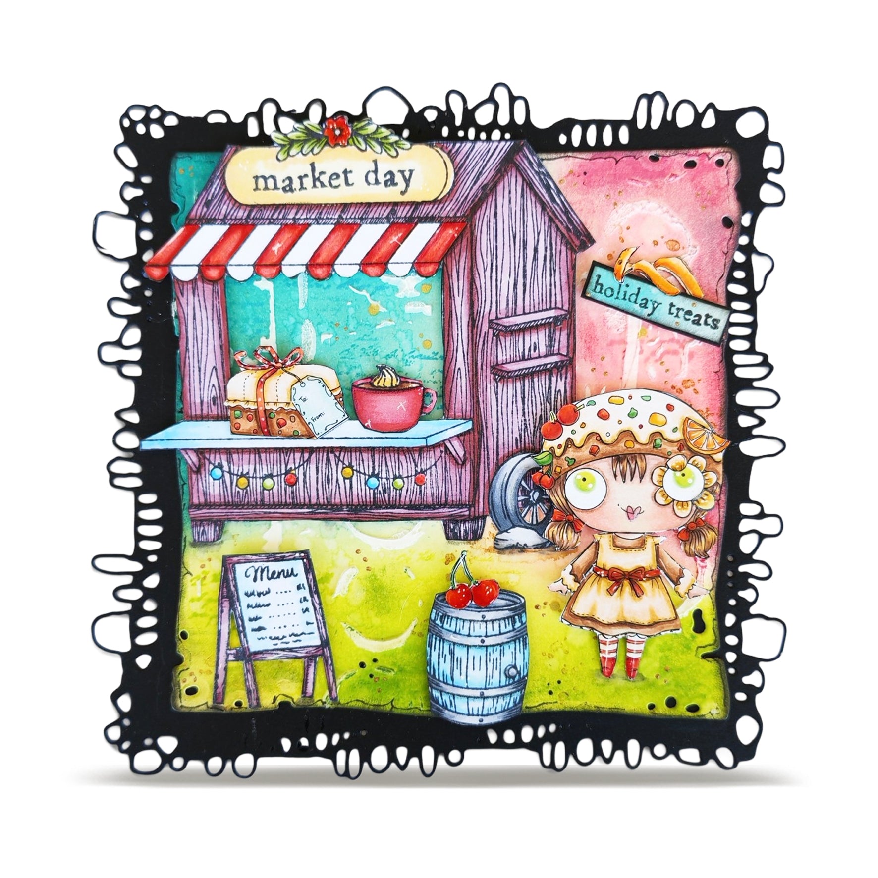 AALL and Create - A7 Stamp Set - Let Joy In