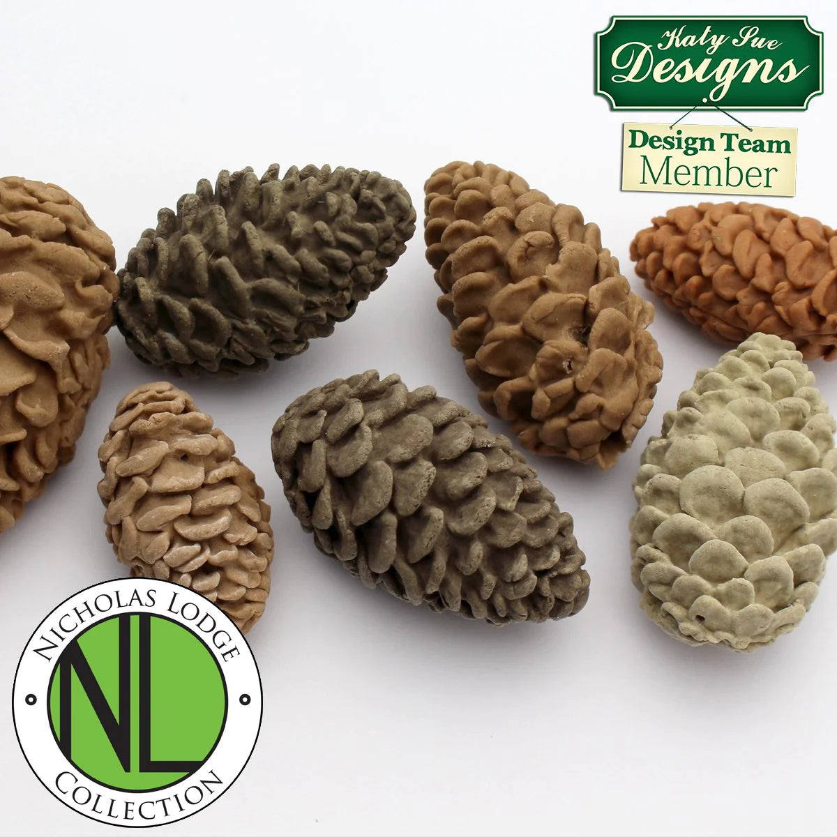 Flower Pro Pine Cones Silicone Mould