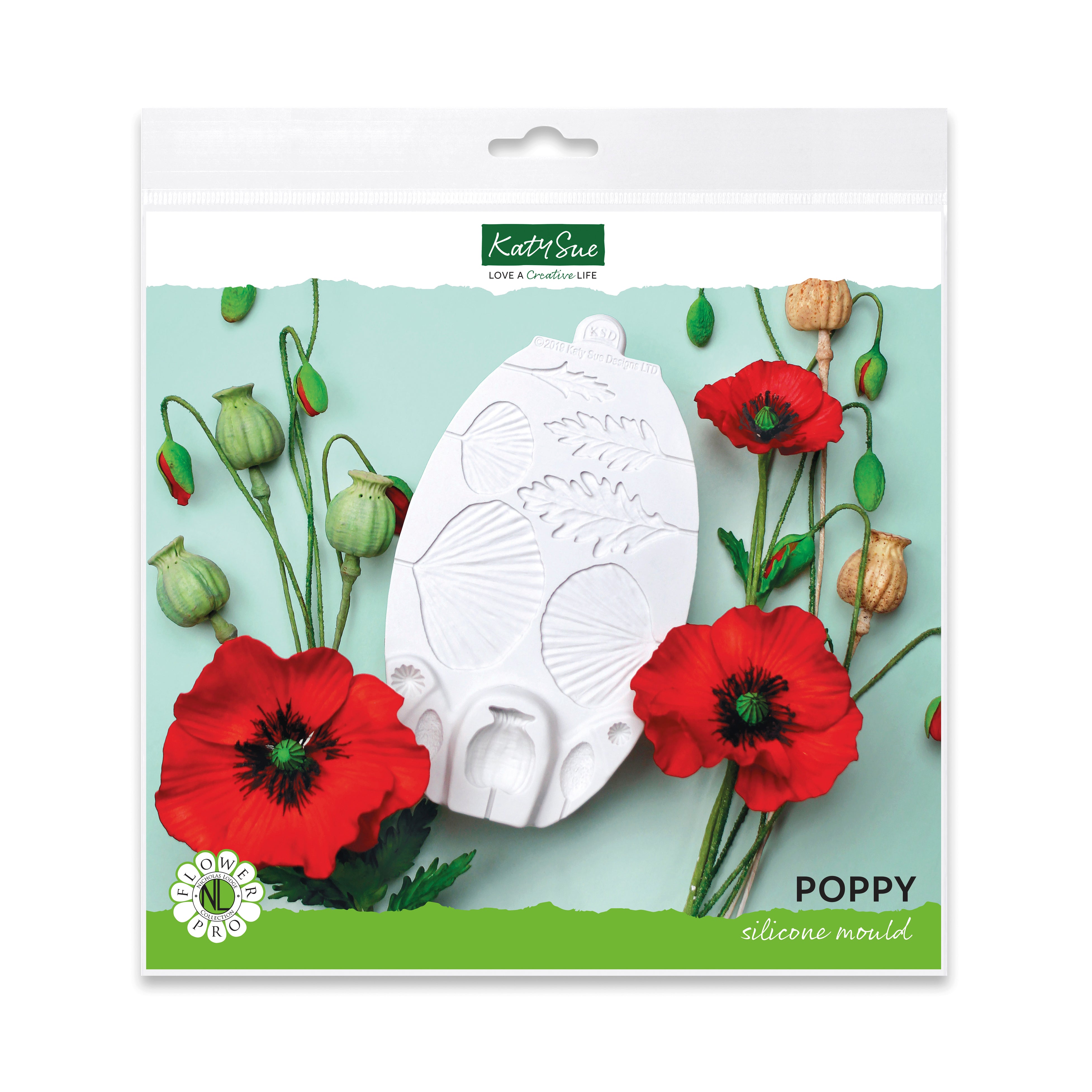 Flower Pro Poppy Silicone Mould