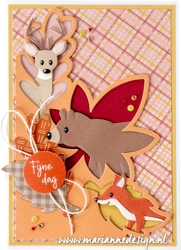 Marianne Design Creatables Die - Layout Autumn Leaves by Marleen