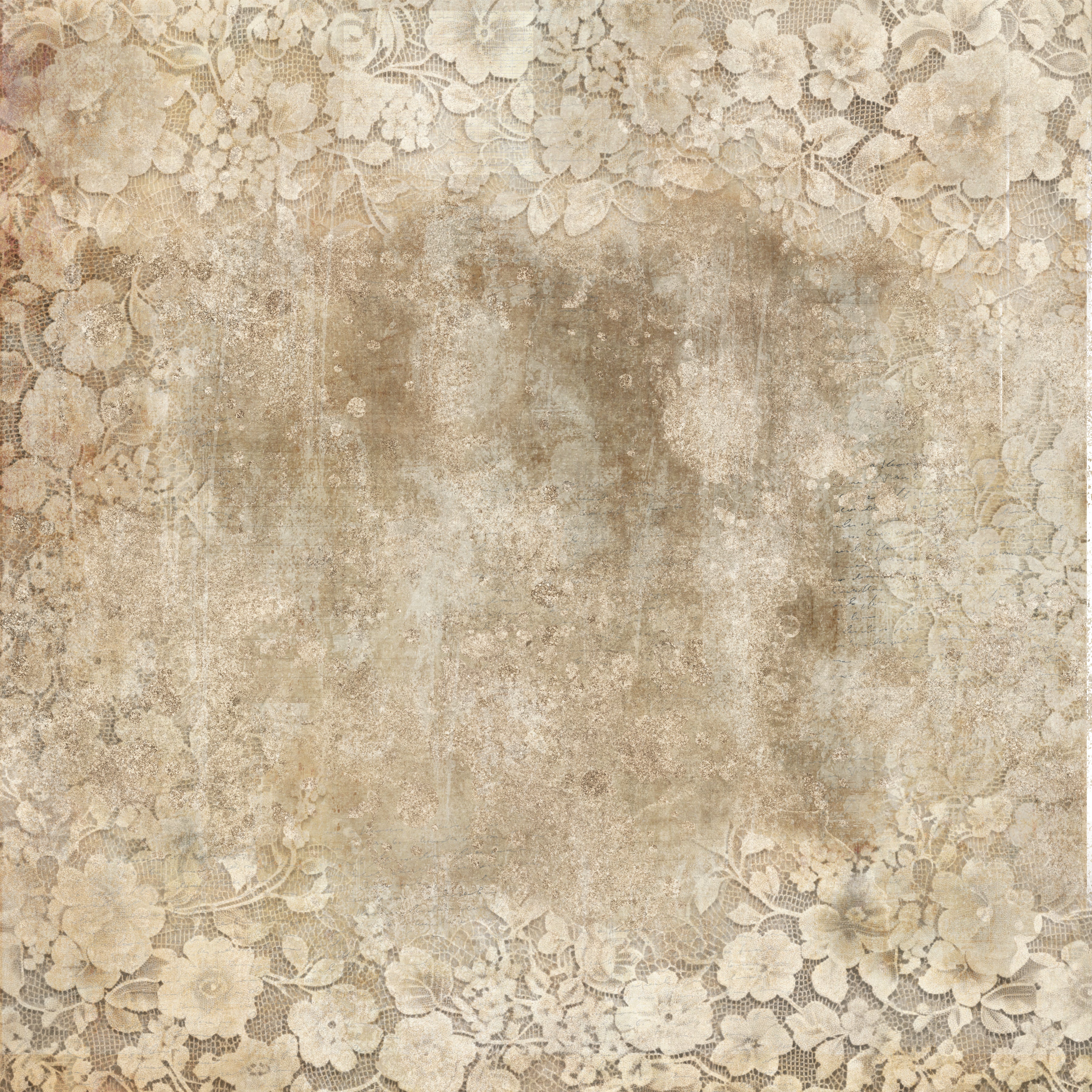 Sara Signature Antique Lace - 12" x 12" Paper Pad