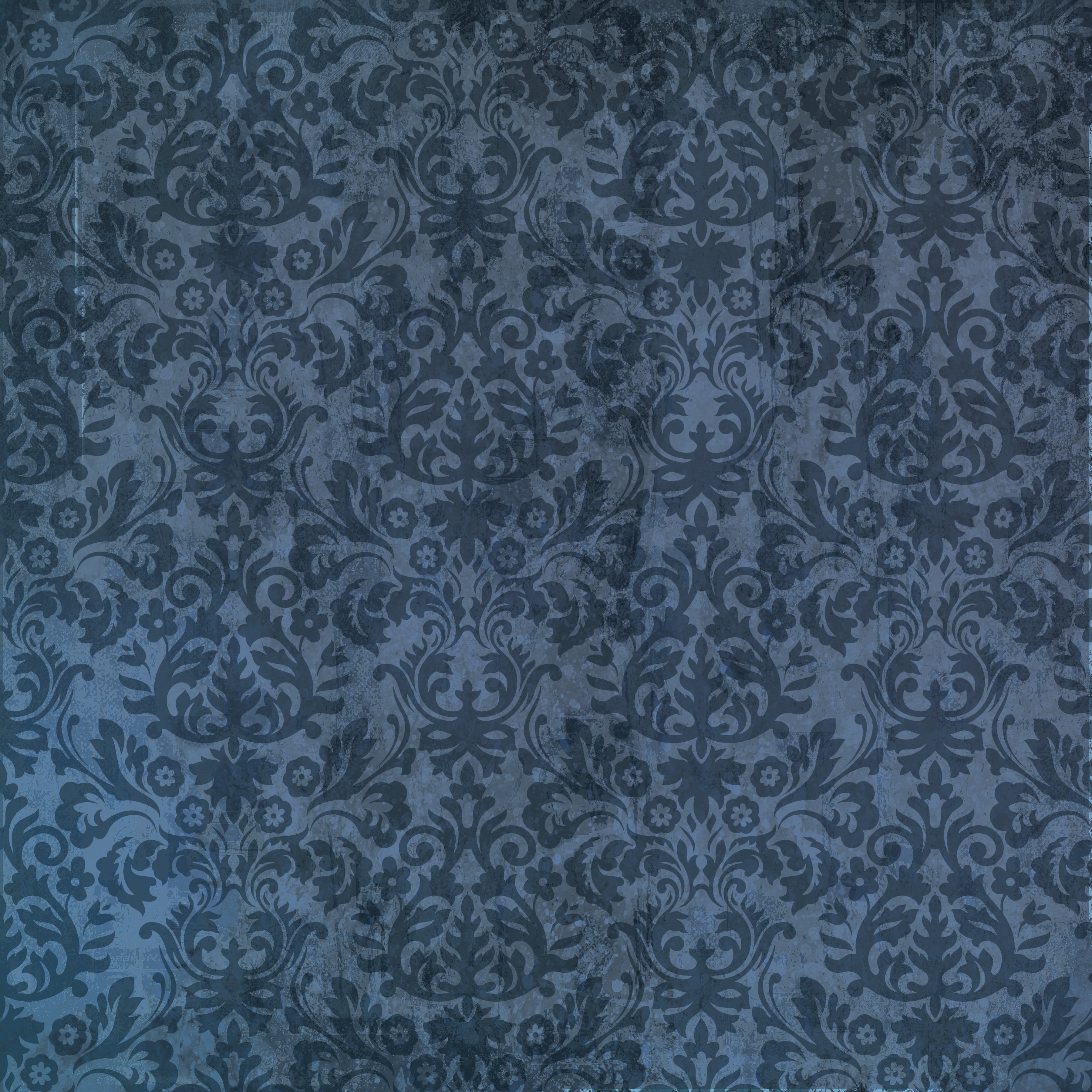 Nature's Garden - Midnight Floral - 12"x12" Paper Pad