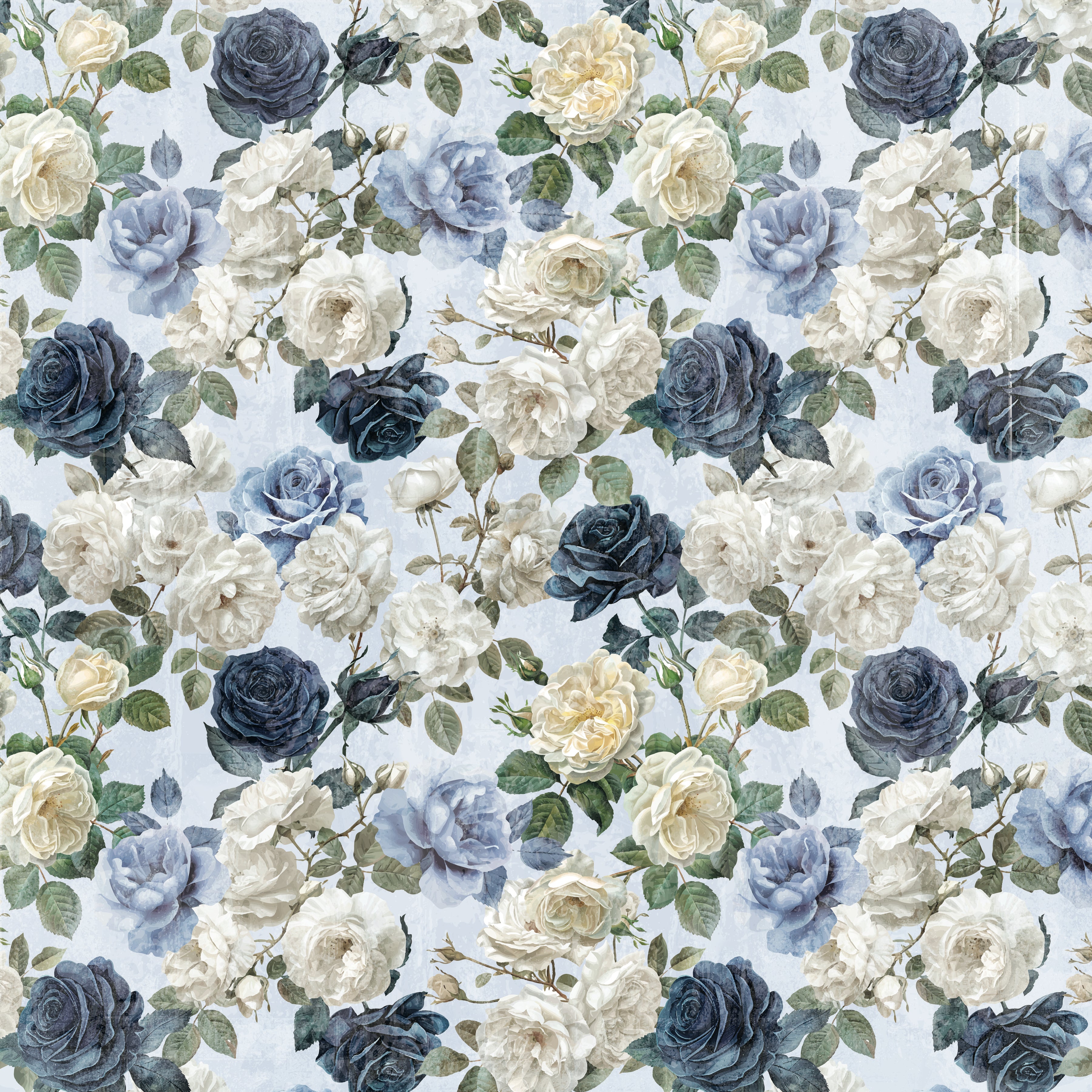 Nature's Garden - Midnight Floral - 12"x12" Paper Pad